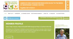 Desktop Screenshot of gardencentersofamerica.com
